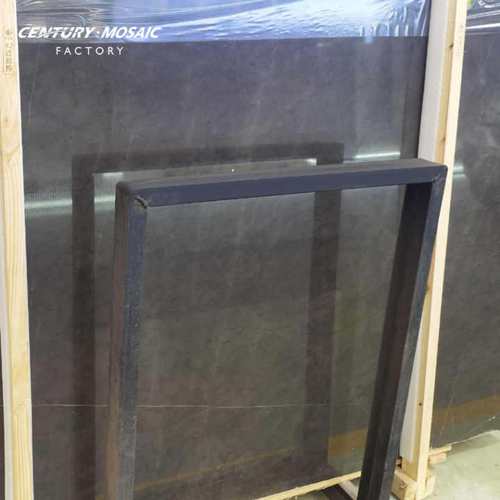 Centurymosaic Gray Marble Slabs Wall Decoration