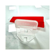 Tile leveling system and accessories, clamps and 0.5mm plastic positioning bars are easy to use 