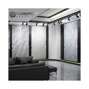 Kajaria white high-gloss marble-patterned porcelain floor tiles 