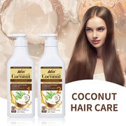 Coconut Oil Collagen Natural Amino Acid Shampoo and Conditioner Set Oil Control Anti-Dandruff Moisturizing Hair Repair 
