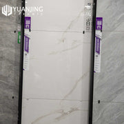 Large size 800x800mm anti-slip white imitation marble floor tiles, popular, from Foshan tile factory 