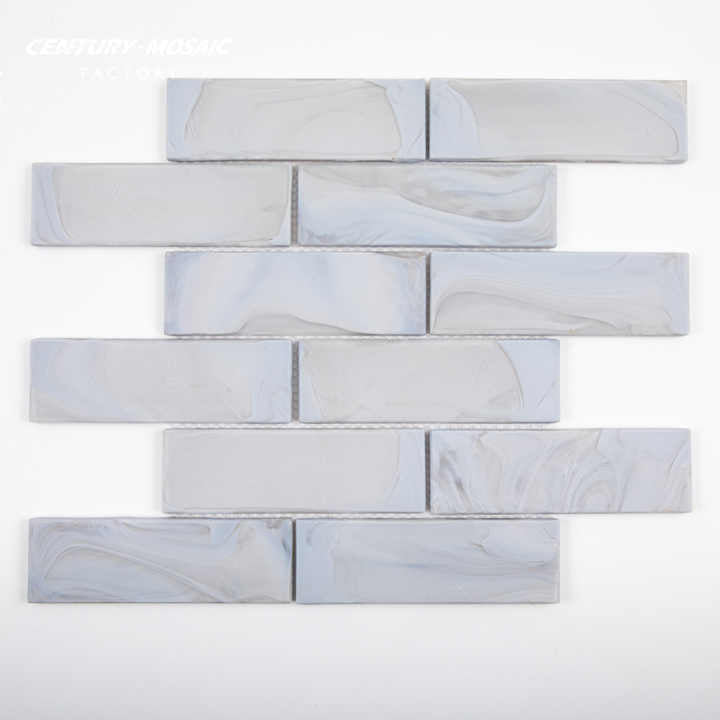 Centurymosaic wholesale glass mosaic tiles interior decoration good price 