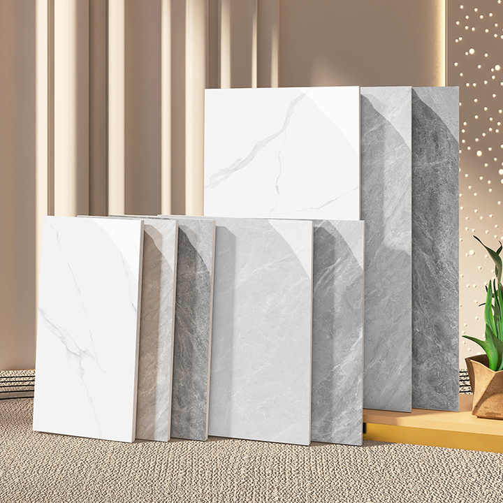 Full body glossy stone grain tile 400x800mm 