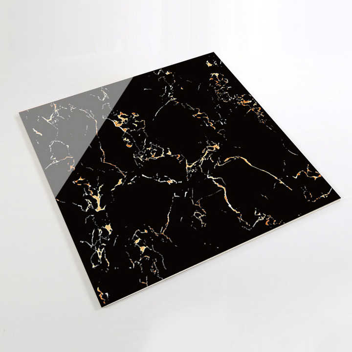 High quality black and yellow ceramic tiles 600x600mm 