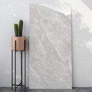 Nordic style large size polished tiles 750x1500mm, full body marble slab, polished, porcelain glaze, living room 