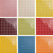 Ocean Blue Glazed Mosaic Tiles for Kitchen, Bathroom, Hotel Swimming Pool Decoration 