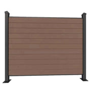 Composite wood fence gate is easy to install, privacy for garden 