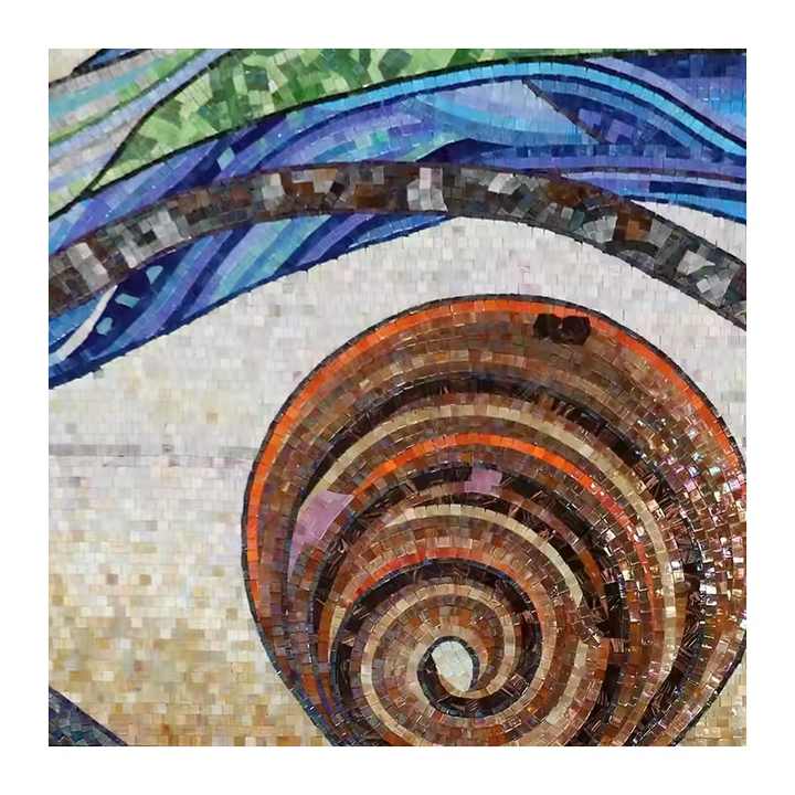 Abstract decorative mosaic wall stickers for home hotel decoration 