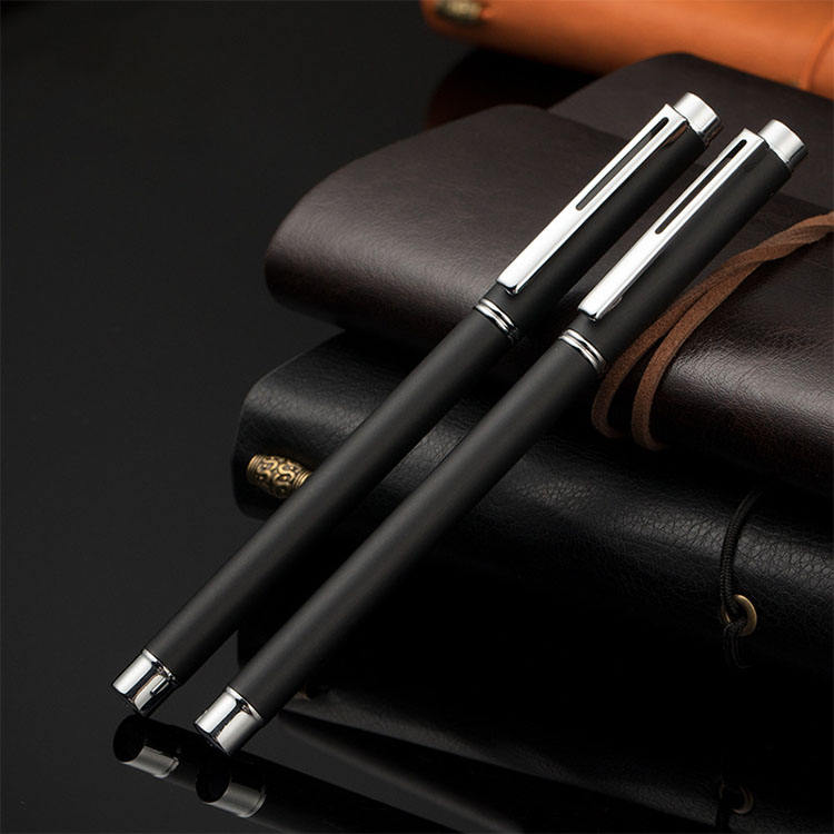 Hot Selling Luxury Metal Signature Gel Pen, High Quality Smooth Writing, Corporate Gift Pen Custom Logo Engraving, Elegant Metal Body 