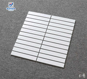 Hot Melt Glass Mosaic Tiles White Swimming Pool Cheap Factory Price 