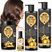 Nary Collagen Shampoo and Conditioner deeply restores damaged hair, nourishes hair regrowth, Organic Keratin Hair Care Set 