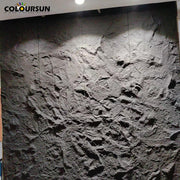 Large size transparent volcanic rock decorative panels, FRP fiberglass reinforced plastic 