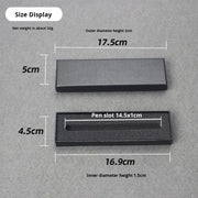 Hộp đựng bút ký giấy hình chữ nhật phổ biến, tùy chỉnh theo yêu cầu nhà sản xuất, kèm hoa văn, chữ và nắp tùy chỉnh, dùng cho túi bút