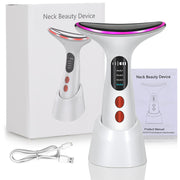 Electric Face and Neck Lifting Massager, Anti-aging Skin Care Beauty Tool, Wrinkle Removal, with Power Source, Best Seller 