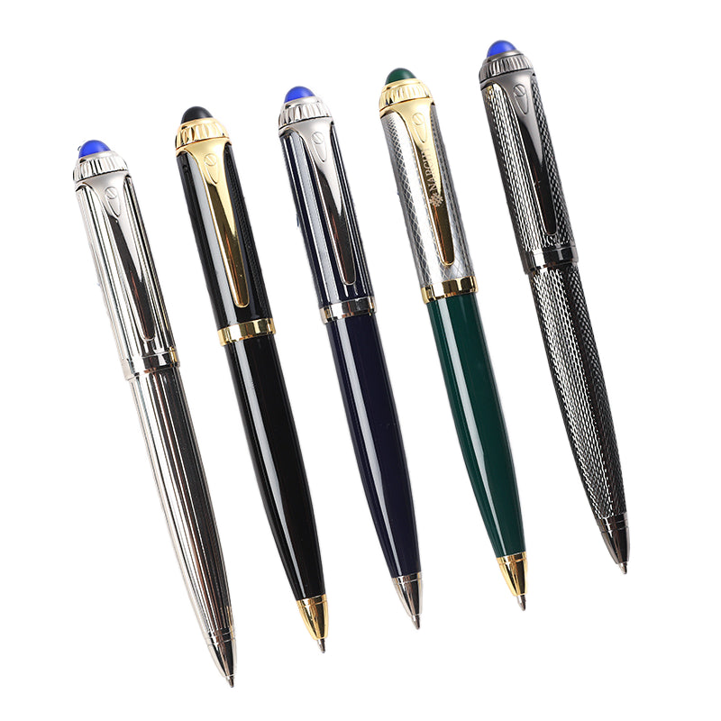 Luxury Heavy Duty Metal Ballpoint Pen with Custom Logo for Hotel Business or Personal Signature Gift 
