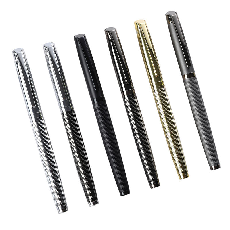 Metal Ballpoint Pen with Copper Body, High-class Luxury Business Pen with European and American Style, Customized Business LOGO, Best Seller 