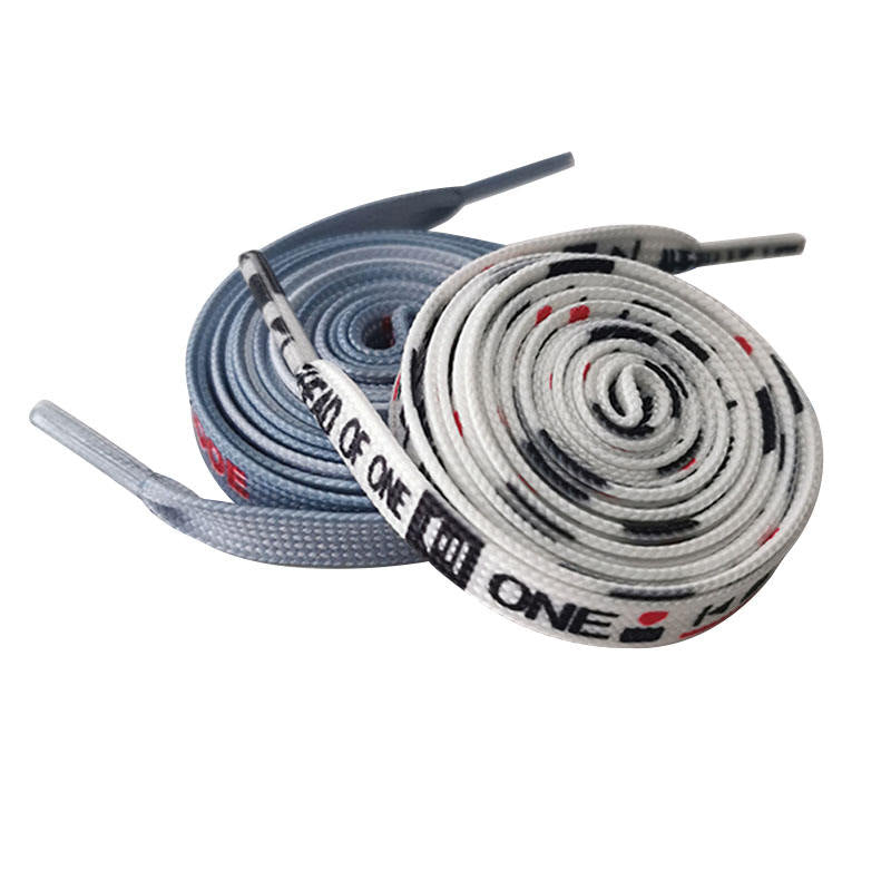 Custom Logo Drawstrings/Shoelaces,Wholesale Packaging,Wide,Hollow,Multicolor,Flat,with Plastic Ends 