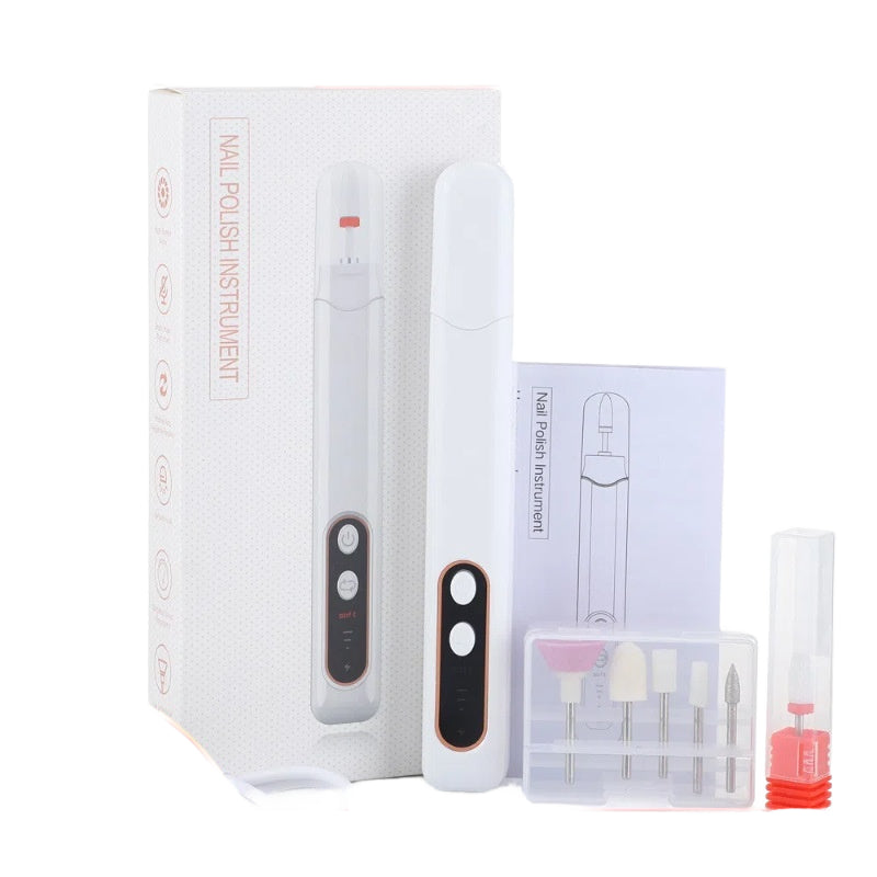 Professional Electric Nail Polisher Exfoliator Three Speed ​​Adjustable High Speed ​​Plastic Cross Border Wholesale USA 