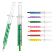 Wholesale cute plastic syringe highlighter pens 