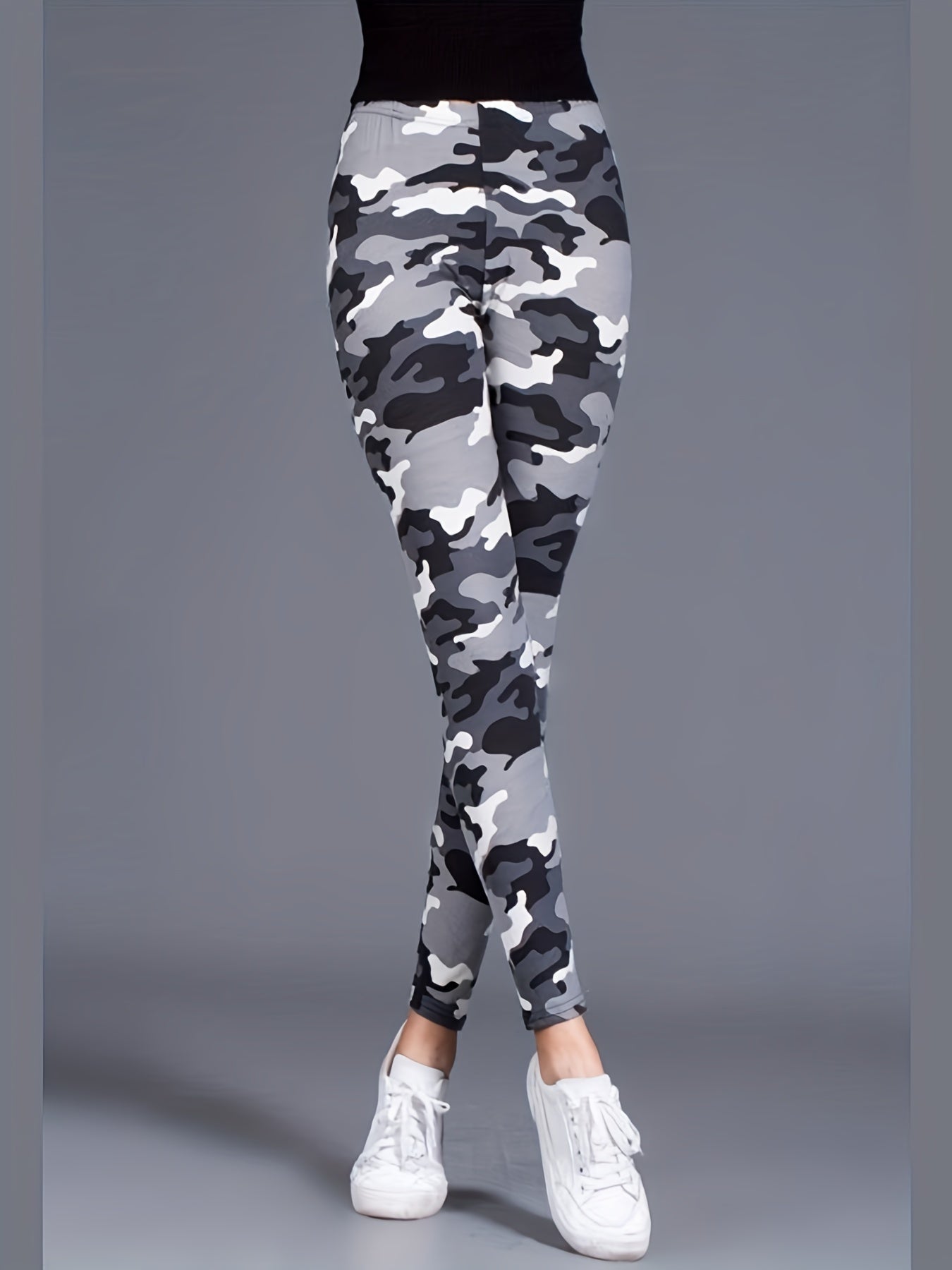 [Floral Leggings] High Waist Floral Printed Women's Leggings | Casual Sweatpants Pants - Daisan Mart