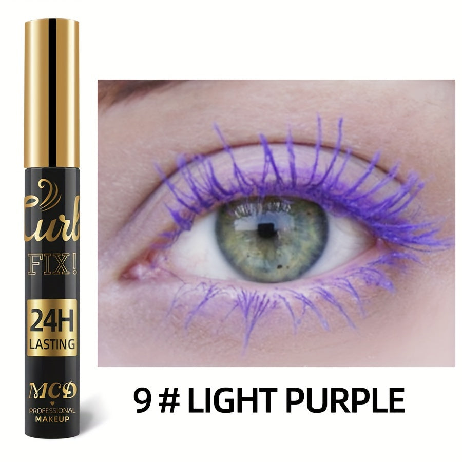 Mascara 11 Màu Sắc Sống Động - Nhanh Khô, Dày, Dài