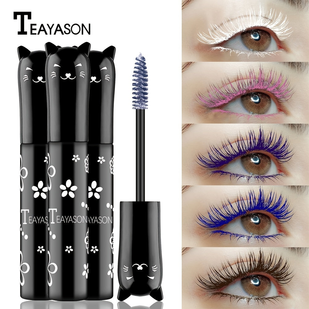 4D Mascara &amp; Cat Eyeliner - Long Lasting, Smudge-Free, Quick Drying