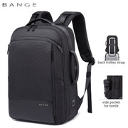 Bán sỉ Ngày Nhà máy Sạc USB Thiết kế tùy chỉnh Ba lô laptop nam thông minh thời trang công sở chống nước