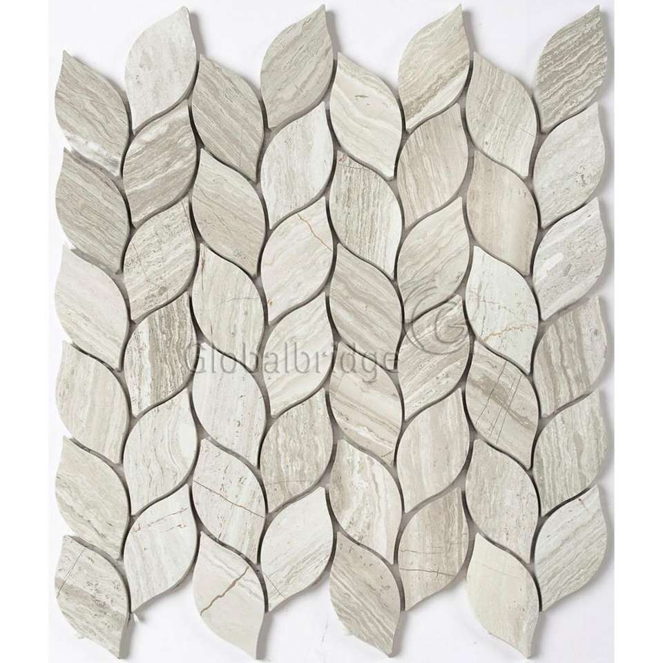 Fashion design marble mosaic tiles 