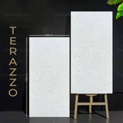Large size Terrazzo tile 600x1200mm Matt Glaze Code 126013 (1h/1.44m/2v)