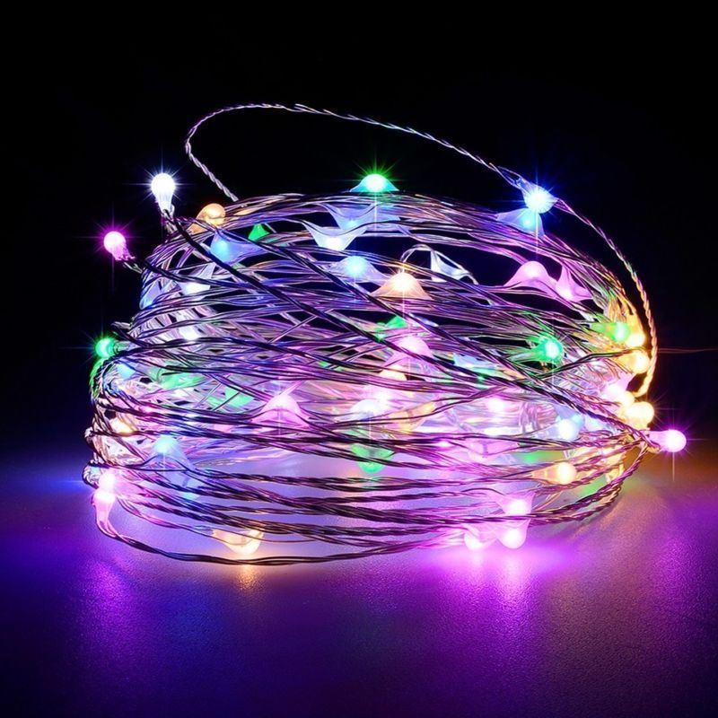 50/100LED Christmas Halloween Wedding Decoration Lights String
