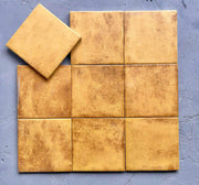 Matt Yellow Glazed Tiles, 150x150mm, Code 1504M 