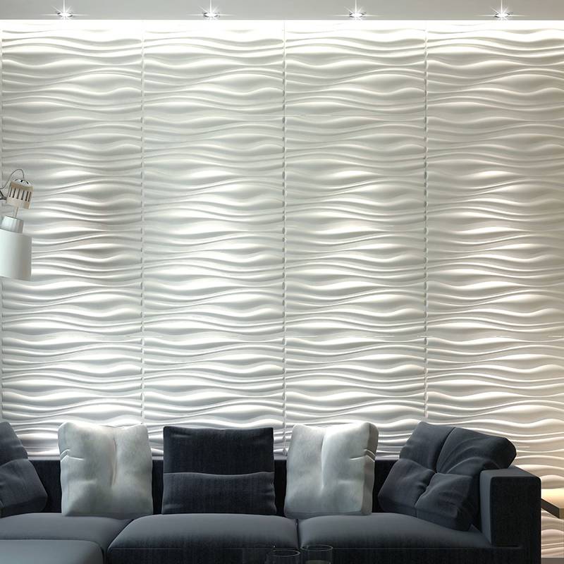 3d white waterproof decorative wall tiles