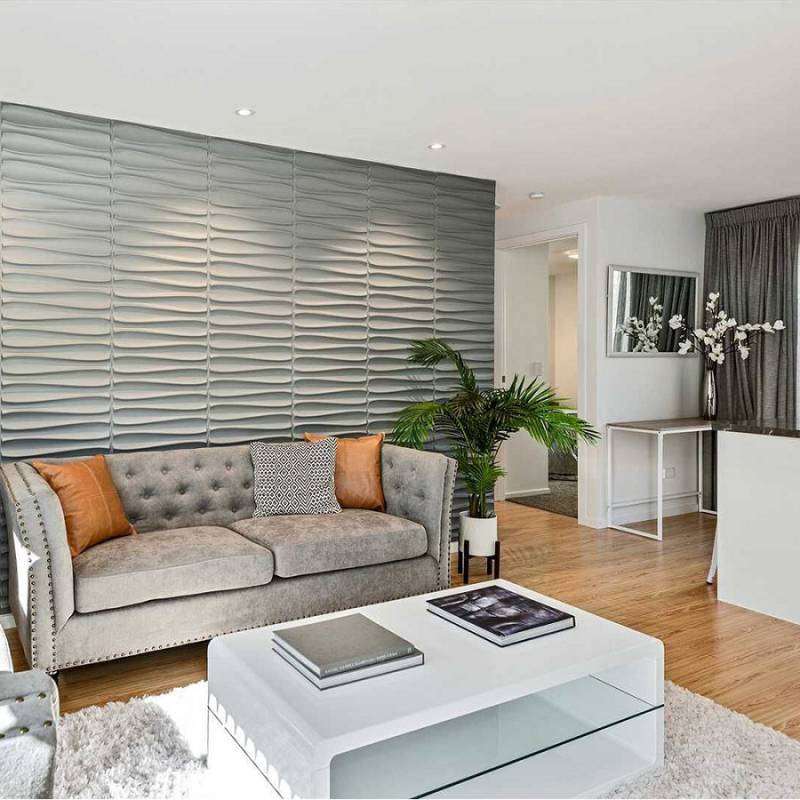 3d decorative waterproof wall tiles yellow