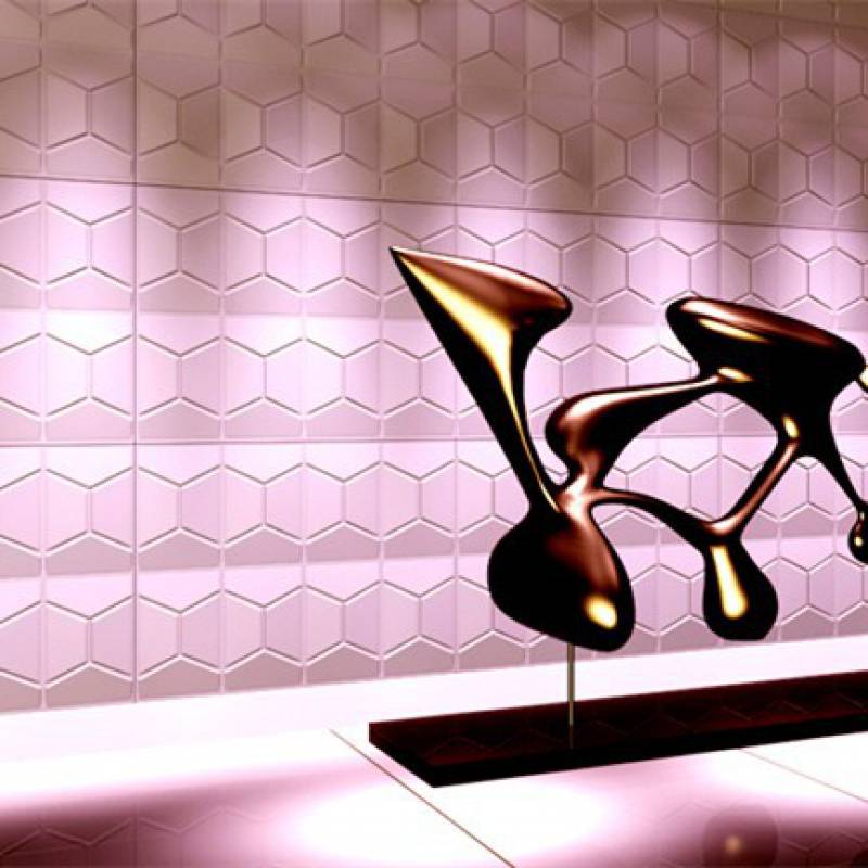 3d white waterproof decorative wall tiles