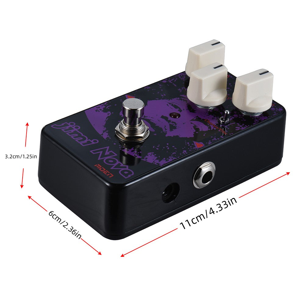 Pedal Chorus Jimi Nova - Âm thanh chất, vỏ kim loại