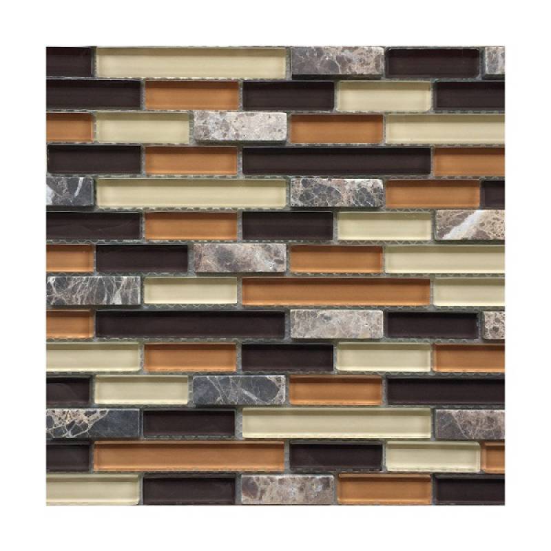 Mixed decorative mosaic tiles 300 x 300mm