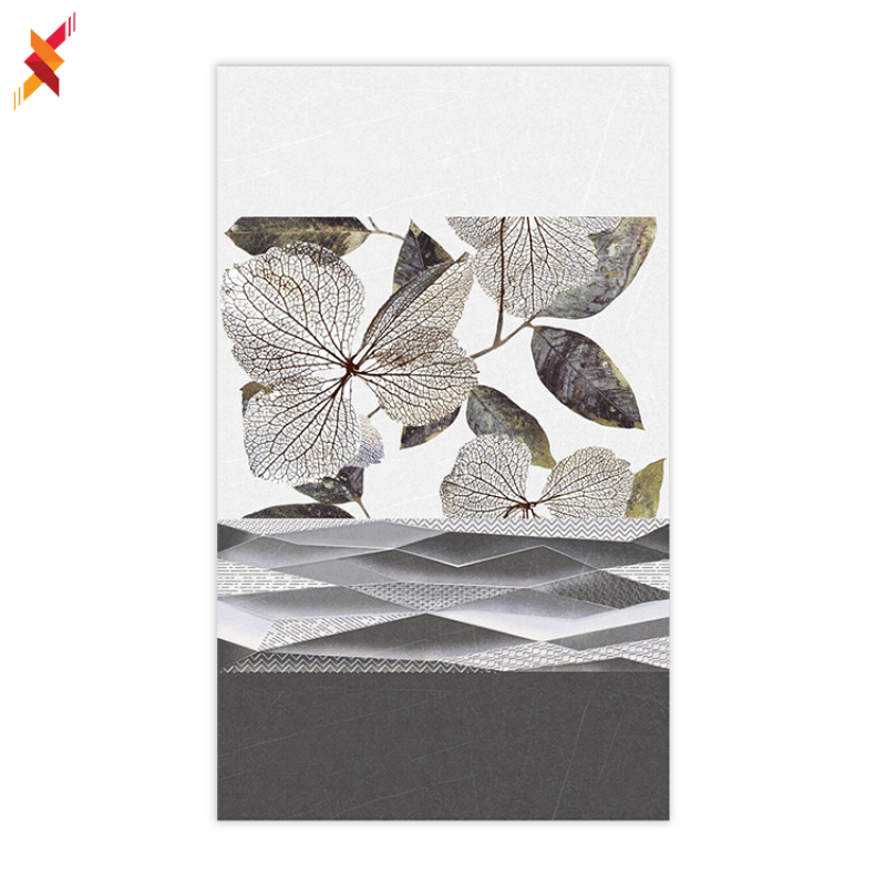 Large size glossy glazed wall tiles 300*900 mixed colors 0006