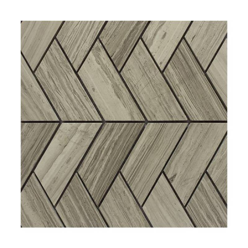 Herringbone stone mosaic tiles for bathroom and kitchen 290x300mm