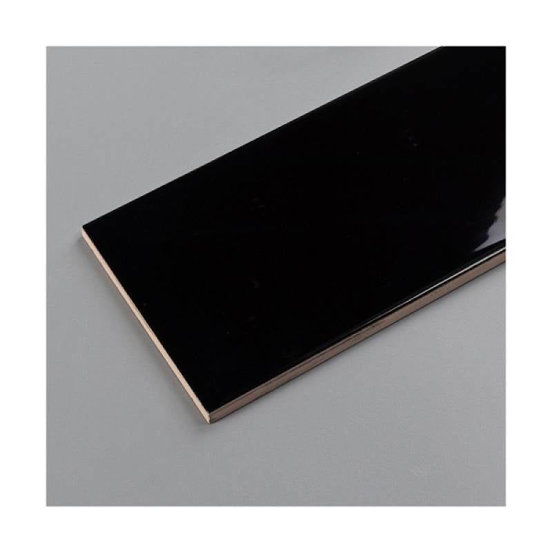 Bathroom and kitchen decorative tile 100x300mm 10308 black