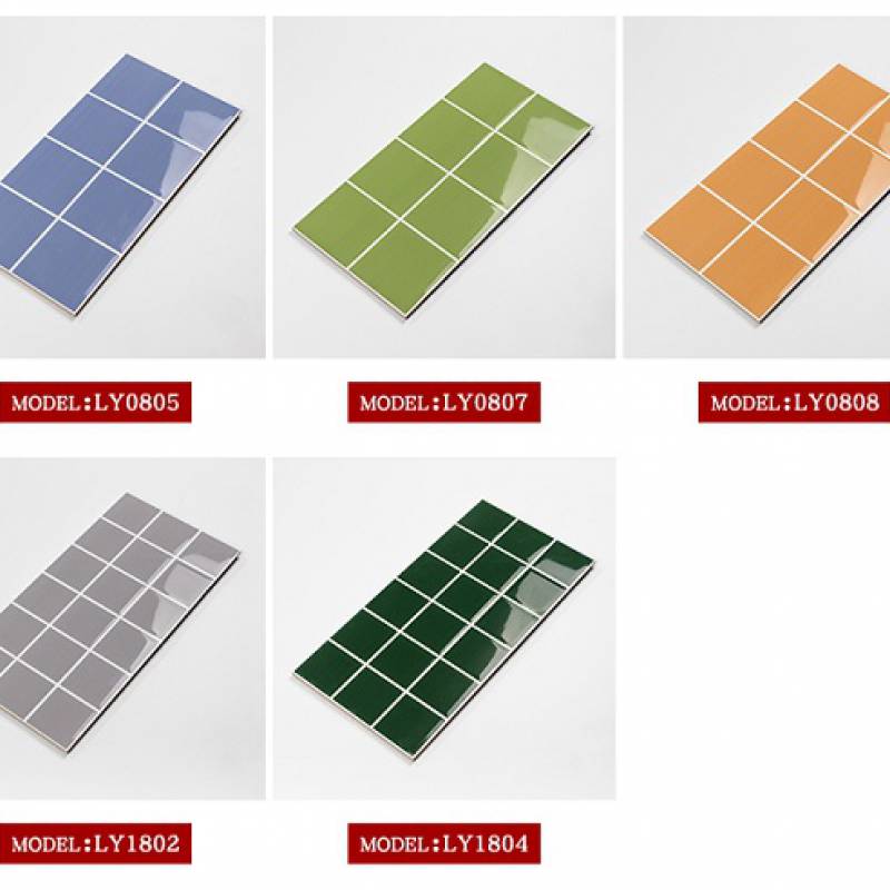 Rectangular decorative wall tiles 300x600mm LY318 white