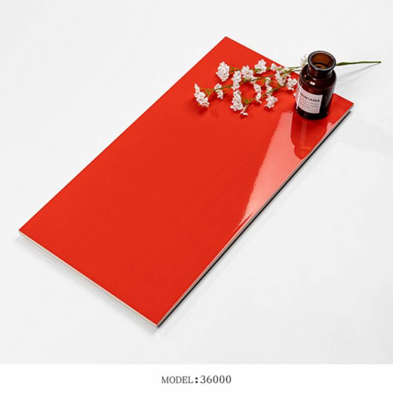 Decorative wall tiles 300x600mm 36000 red
