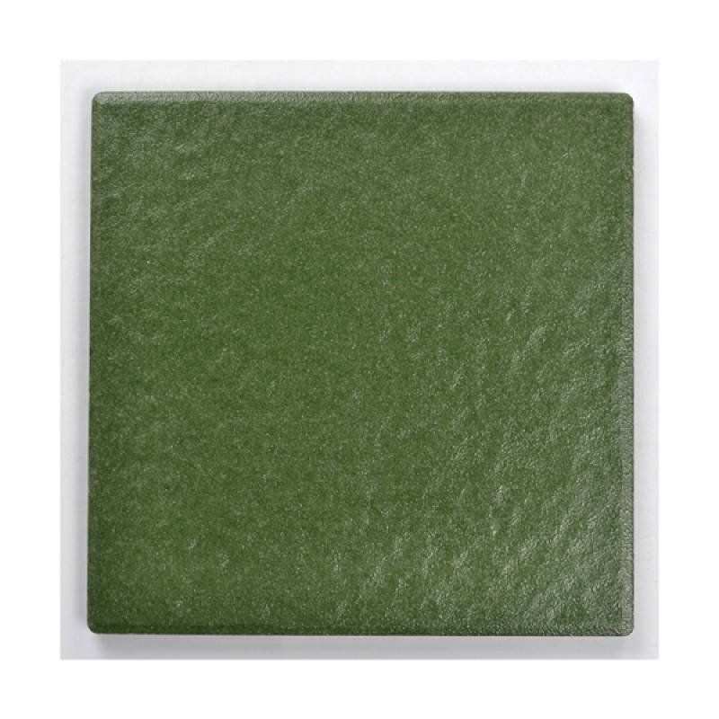 Decorative tile 200x200mm BE406 green