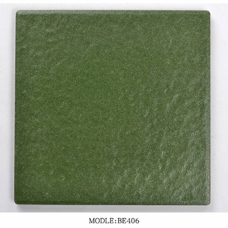 Decorative tile 200x200mm BE406 green