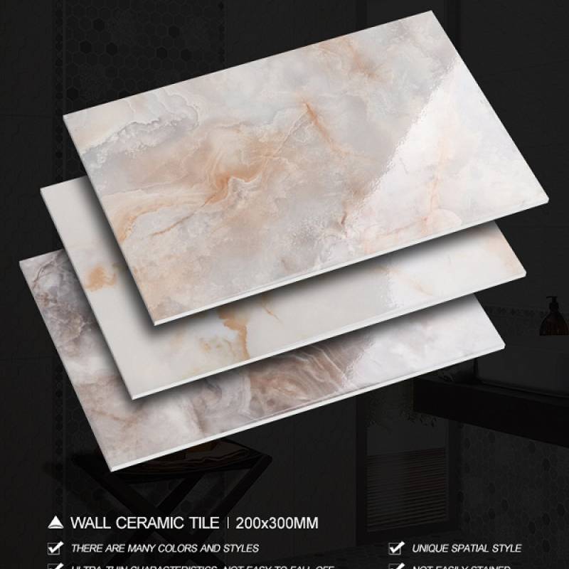 Marble bathroom wall tiles 200x300mm P3124
