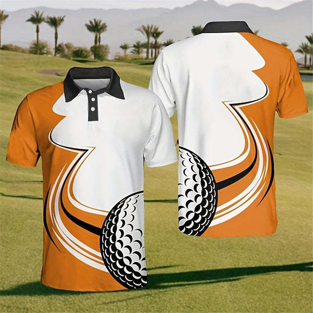 Men's Breathable Short Sleeve Shirt for Outdoor Activities