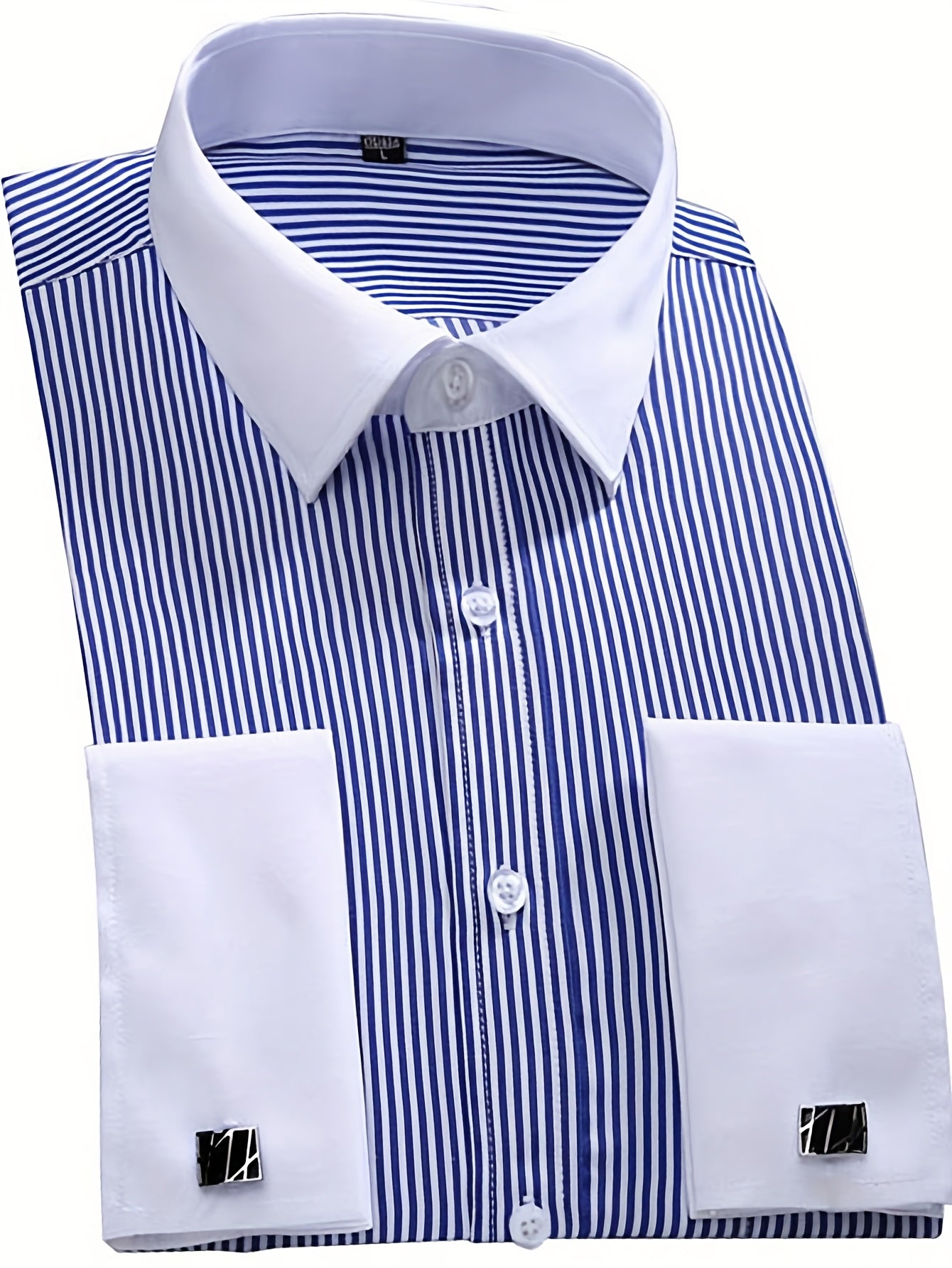 Áo Sơ Mi Nam Pháp 2025 Kèm Măng Sét Thanh Lịch