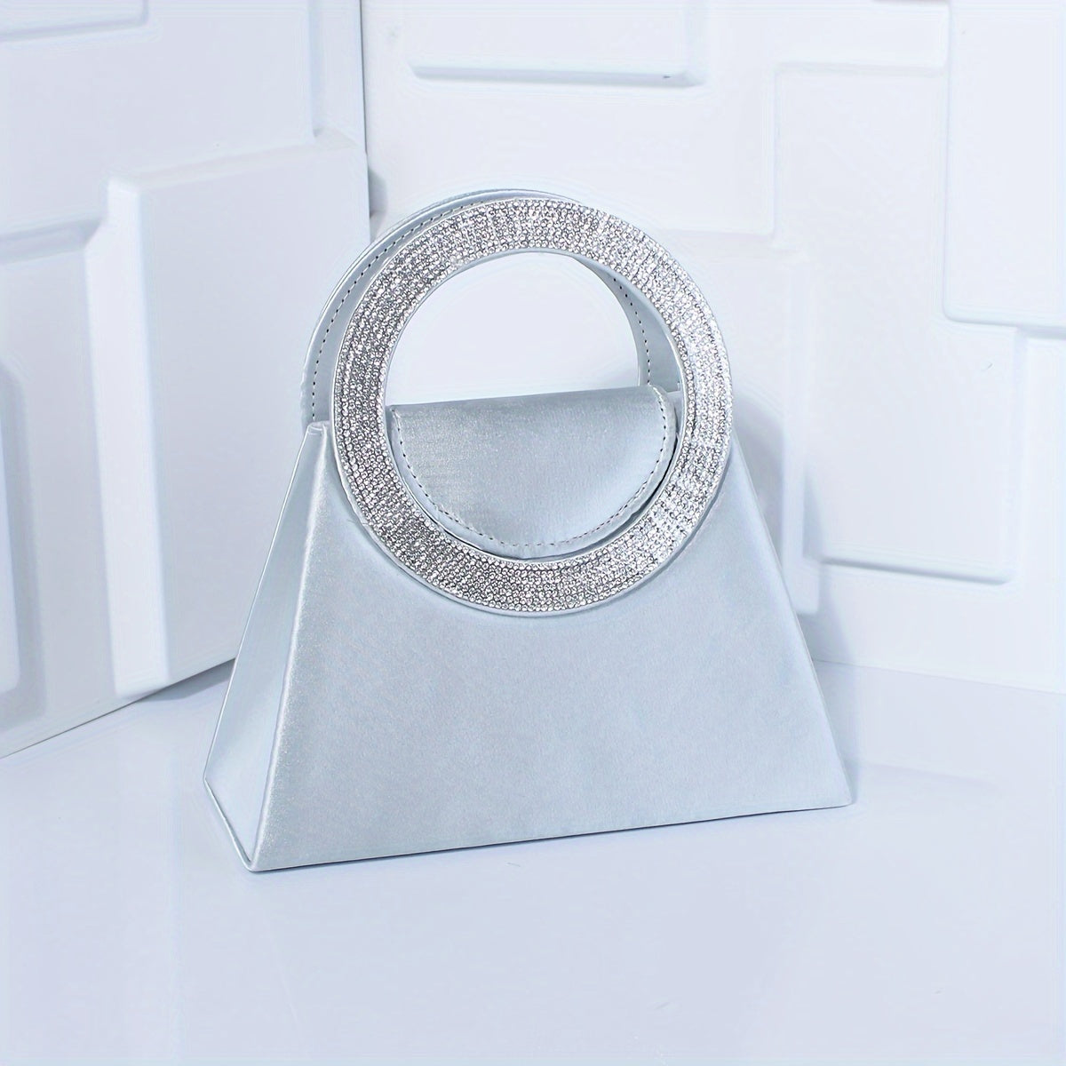 優雅高端水鑽晚會舞會單肩斜挎鏈條包，女士優雅手提包，女士派對包，女士優雅包，特殊場合錢包，正式活動手拿包，迷人斜挎包