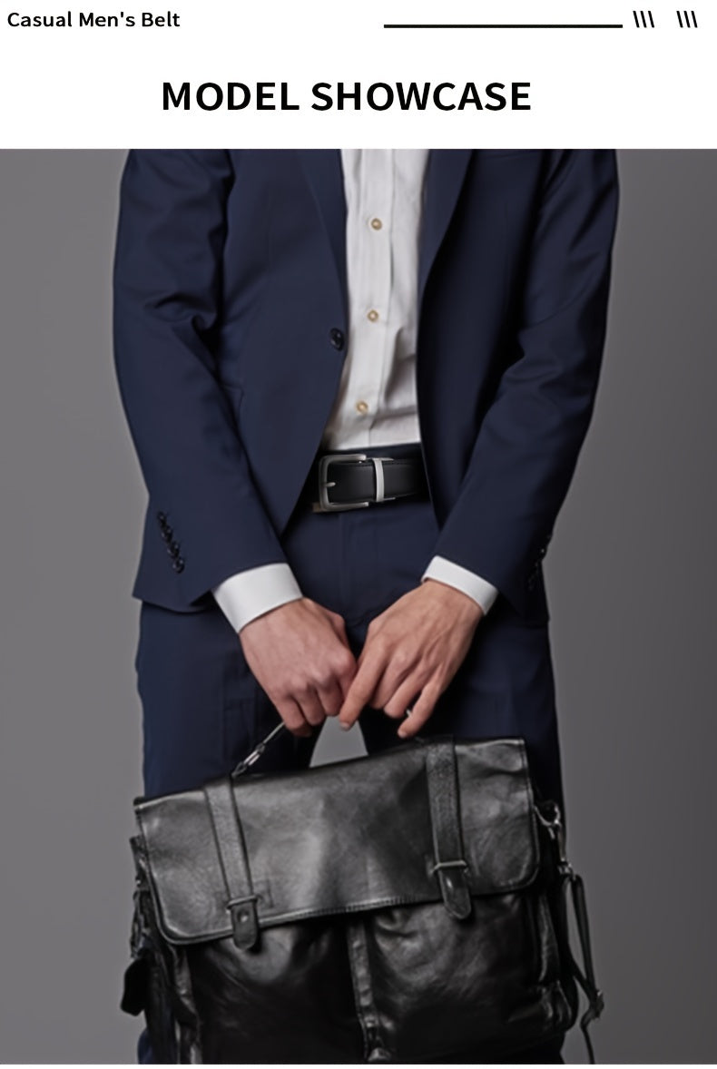 Thắt Lưng Da Bò Thật Nam Lịch Lãm - Quà Tặng Đẹp