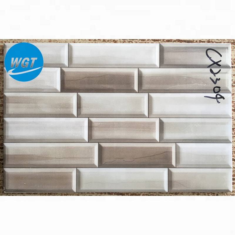 Cheap 3D printed bathroom wall tiles 200*300mm code P95