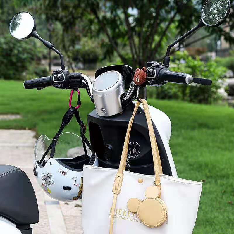 Multifunctional Bicycle Hook Electric Vehicle Motorcycle Scooter Stroller Hook Universal Hook Takeaway Hook Luggage Raincoat Storage Helmet Hook - Daisan Mart